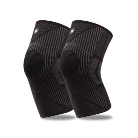 Knee Braces For Knee Pain In Women And Men, Knee Compression Sleeves For Joint Pain Relief, Arthritis, Injury Recovery, Meniscus Tear, Knee Pain (Option: Black-S)