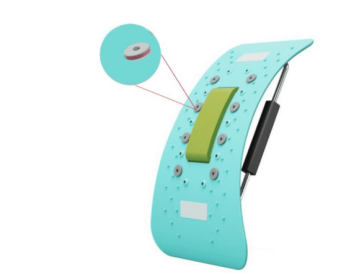Back Cracker New Back Massager Lumbar Neck Stretcher Spine Board Back Support Relax Cervical Masajeador Fitness Stretching Massage (Color: green)